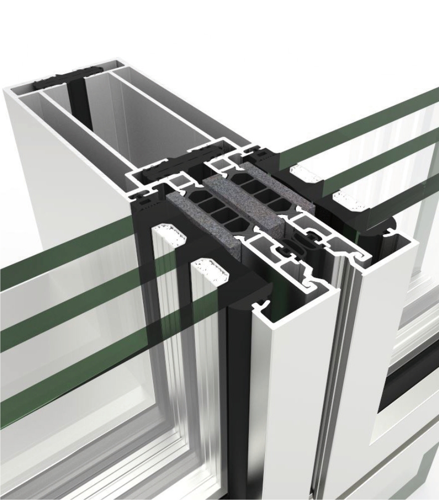 Hệ vách dựng Cortizo Unit 66