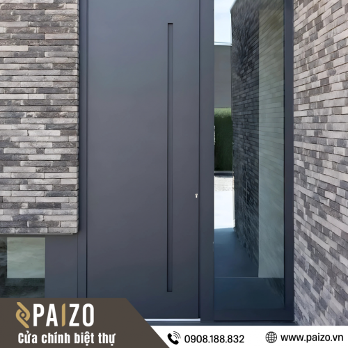 Cửa chính bản lề ẩn - P9308