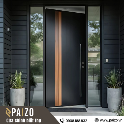 Cửa chính bản lề ẩn - P9309