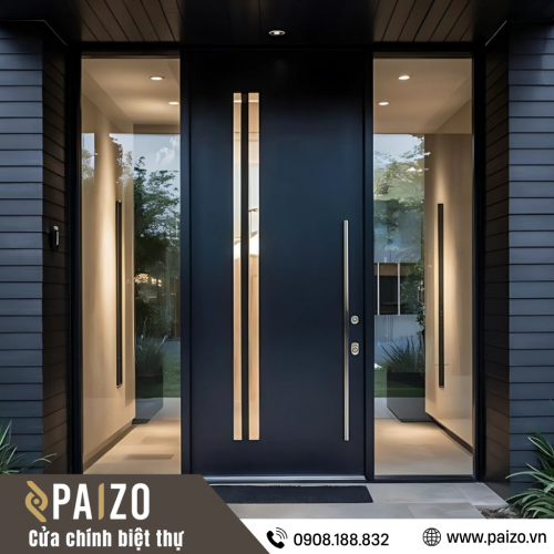 Cửa chính bản lề ẩn - P9310