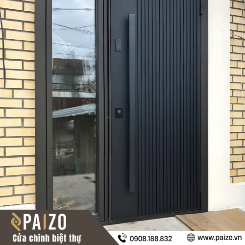 Cửa chính bản lề ẩn - P9307