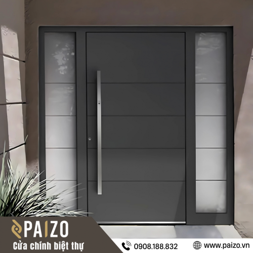 Cửa chính bản lề ẩn - P9301