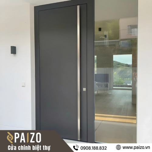 Cửa chính bản lề ẩn - P9305
