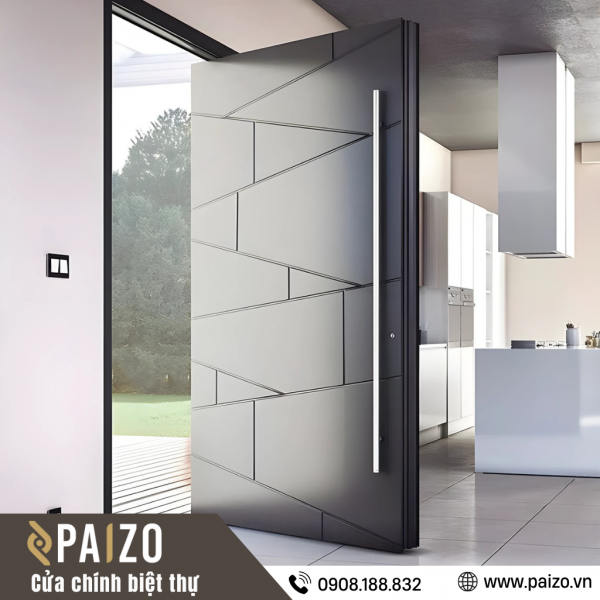cửa chính pivot trục xoay