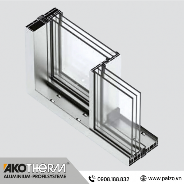 Profile Cửa lùa slim S650