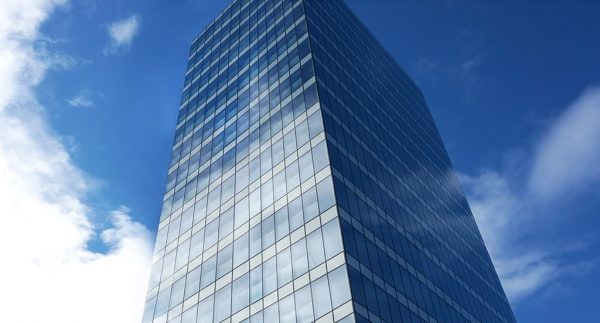 Ứng dụng Hệ vách dựng Cortizo Unit 66 cho tòa nhà