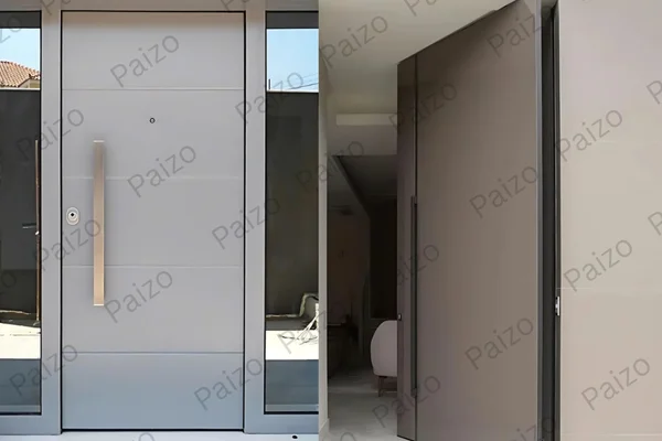 Ưu điểm của cửa chính nhôm kính 2 cánh